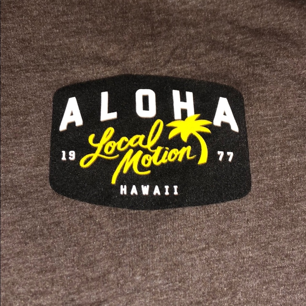 Men’s XL Brown Local Motion T-Shirt